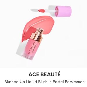 2/20 ACE BEAUTE Blushed Up Liquid Blush in Pastel Persimmon